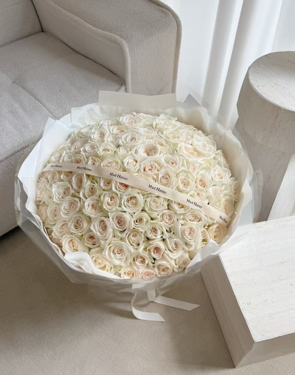 White Rose Bouquet