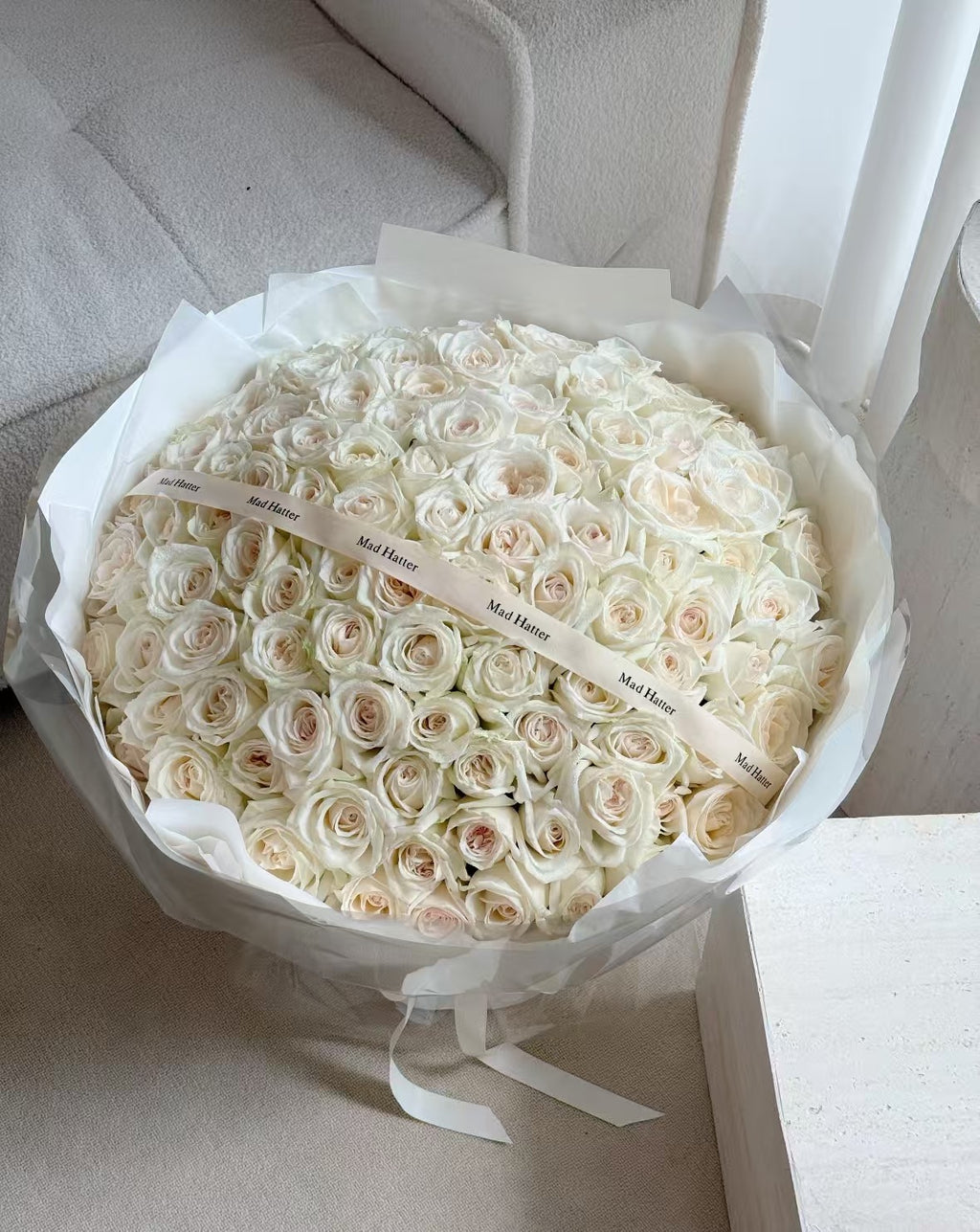 White Rose Bouquet