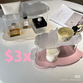 云朵收纳架化妆品杯子收纳