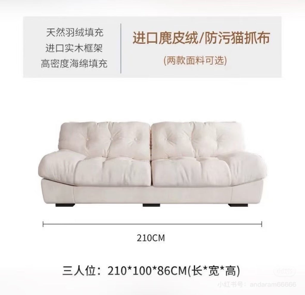 云朵沙发床现货2.1m