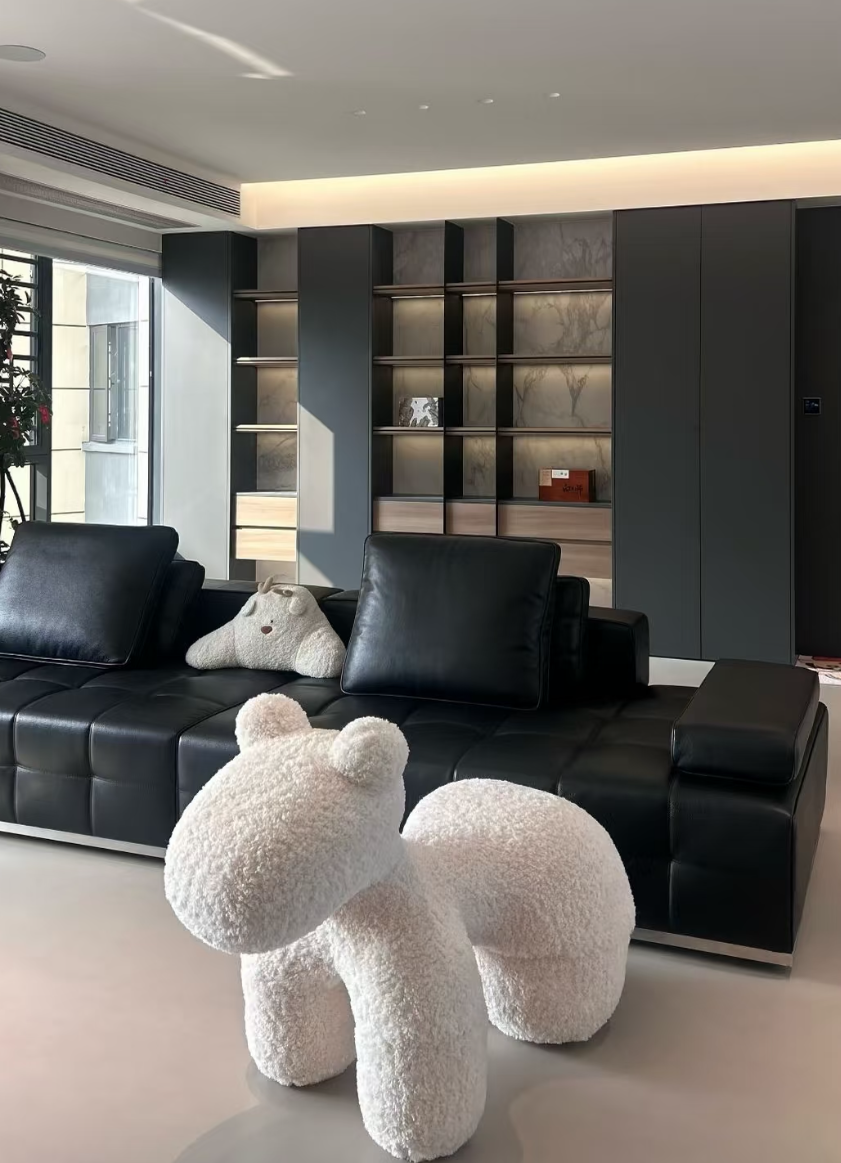 pony chair 大号奶白羊羔绒