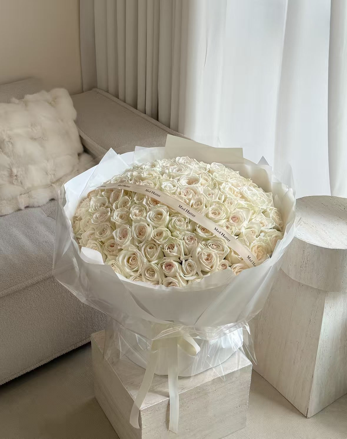 White Rose Bouquet